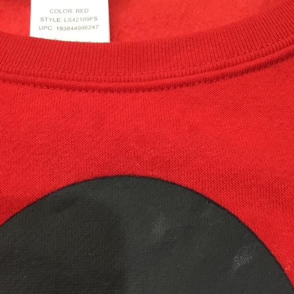 Disney Mickey Mouse Christmas Sweatshirt with blinking lights - Picture 7 of 9